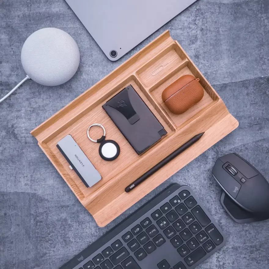 Desk Organiser Tray - front view